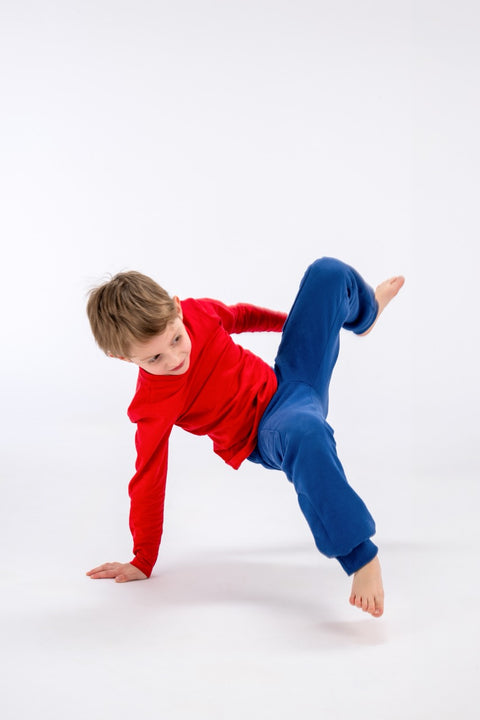 T-Shirt Manica Lunga Emil - Rosso